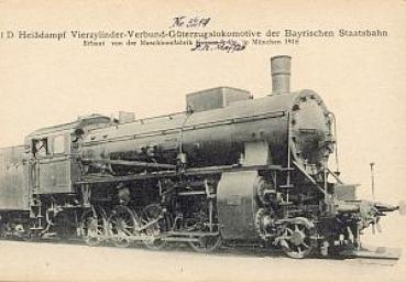1 D Dampflokomotive Maffei