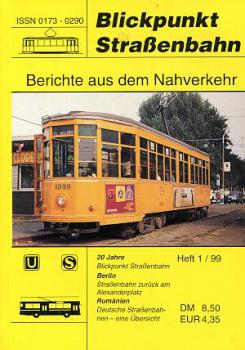 Blickpunkt Straßenbahn 01 / 1999