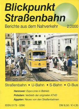 Blickpunkt Straßenbahn 02 / 2000