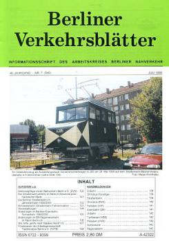 Berliner Verkehrsblätter 07 / 1999