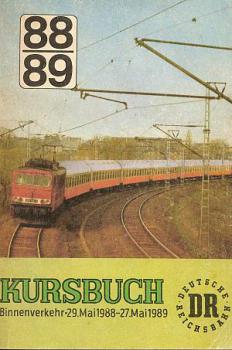 Kursbuch DR 1988 / 1989