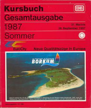 Kursbuch DB 1987