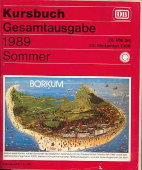 Kursbuch DB 1989