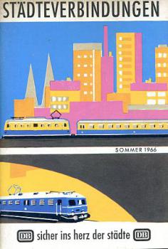 Städteverbindungen DB 1966
