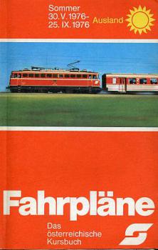Kursbuch ÖBB Ausland 1976