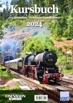 Kursbuch der deutschen Museums-Eisenbahnen 2024