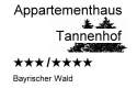 Appartementhaus Tannenhof Frauenberg