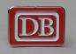 Preview: Pin/ Anstecker DB Deutsche Bundesbahn rot/weiß/silber 2cm