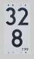 Preview: Kilometertafel 32 8 Emaille