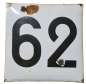 Preview: Emailleschild Posten 62