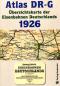 Preview: Übersichtskarte der Eisenbahnen Deutschlands 1926 - Atlas DR-G
