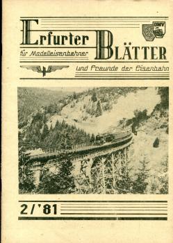 Erfurter Blätter 2 / 1981 80 Jahre Triptis – Marxgrün