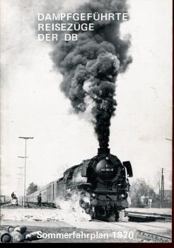 Dampfgeführte Reisezüge der DB 1970