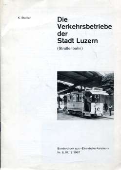 Die Verkehrsbetriebe der Stadt Luzern (Straßenbahn?