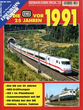 Die DB vor 25 Jahren 1991
