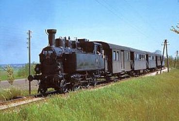 AK MAV Dampflokomotive 275.104 bei Siojut