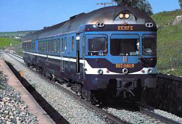 AK Renfe TER 597-040-5 bei Ronda Spanien