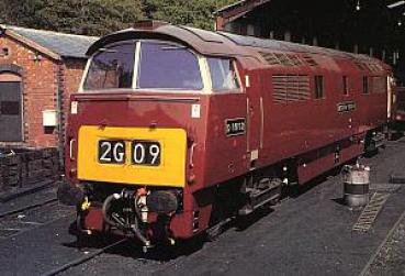 AK SVR Lokomotive D 1062 Western Courier in Bridgenorth