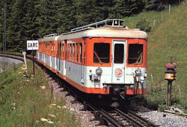 AK SNCF Triebwagen Z 601 bei Vallorcine