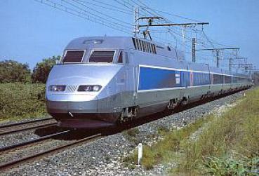 AK SNCF TGV 539 bei Montpellier