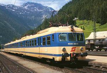 AK ÖBB Triebwagenzug 4030 244-0 in Mallnitz Obervellach