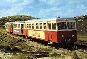 AK Inselbahn SyltDieseltriebwagen VT 24 bei Kampen-Vogelkoje 196