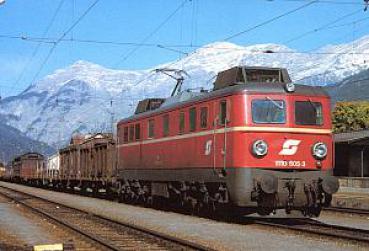 AK ÖBB Elektrolokomotive 1110 505 in Saalfelden