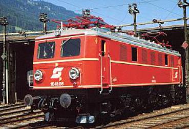 AK ÖBB Elektrolokomotive 1041.06 in Bischofshofen