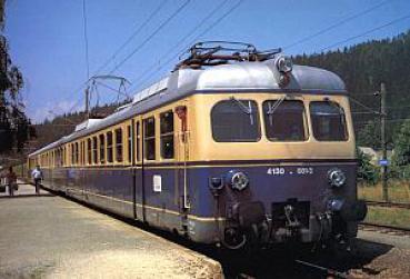 AK ÖBB Elektrotriebwagen 4130.001 in Ledenitzen