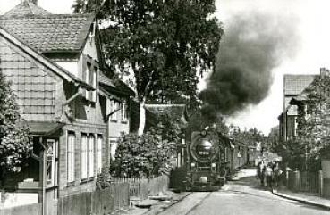 AK 99 246 Harzbahn Wernigerode Ortsdurchfahrt