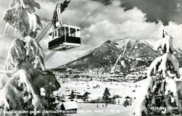 AK Hausbergbahn Garmisch Partenkirchen