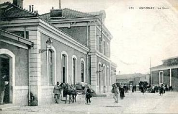AK Annonay La Gare