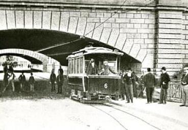 Foto AK Straßenbahn Erfurt Tw 6 Werkfoto UEG