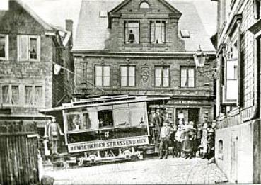 Foto AK Straßenbahn Remscheid Tw 3