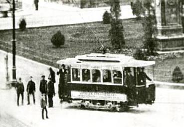 Foto AK Straßenbahn Gotha Tw 2