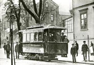 Foto AK Straßenbahn Gotha Tw 4