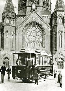 Foto AK Straßenbahn Königsberg Tw 17