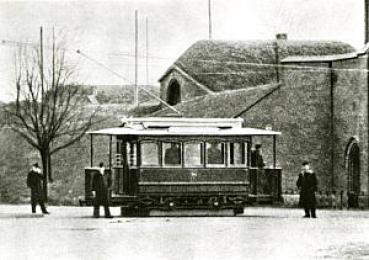 Foto AK Straßenbahn Königsberg Tw 20