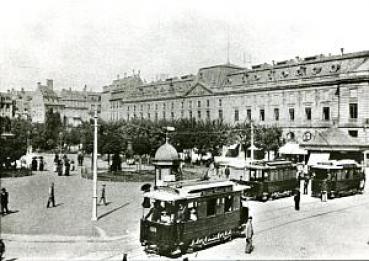 Foto AK Straßenbahn Strassburg Tw 105, Tw 112