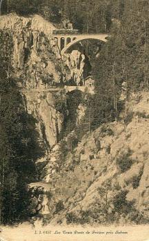 AK Les Trois Ponts de Frelien pres Salvan