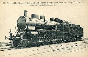 AK 2C 3/5 Heißdampf Personenzuglokomotive Bayerische Staatsbahn