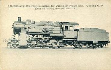AK 1D Heißdampf Güterzuglokomotive Deutsche Reichsbahn Hanomag 1