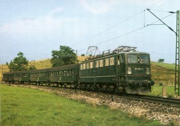 251 004-8 Rübelandbahn bei Elbingerode 1979