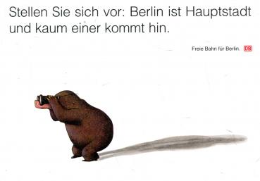 AK Max Maulwurf Stellen Sie sich vor: Berlin ist Hauptstadt und kaum einer kommt hin