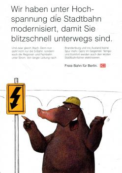 AK Max Maulwurf Wir haben unter Hochspannung die Stadtbahn saniert, damit Sie blitzschnell unterwegs sind
