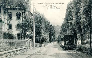 AK Voies ferrees du Dauphine Le Pare Uriage