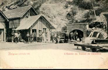 AK Brigue  Entree du Tunnel de Direction