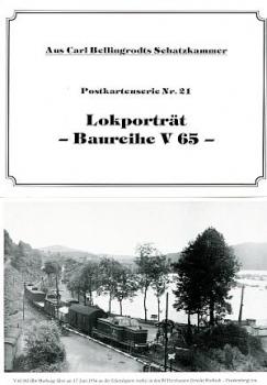 Bellingrodt Serie  21 Lokporträt Baureihe V 65