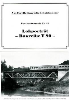 Bellingrodt Serie  22 Lokporträt Baureihe V80