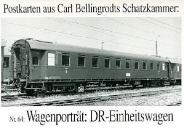Bellingrodt Serie  64 Wagenporträt DR Einheitswagen
